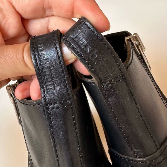 Swedish Hasbeens Zip It Clog Bootie Size 37 / 7 - Picture 8 of 11